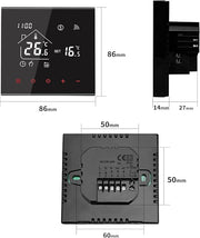 Wi-Fi Underfloor Heating touch-button thermostat – 15A